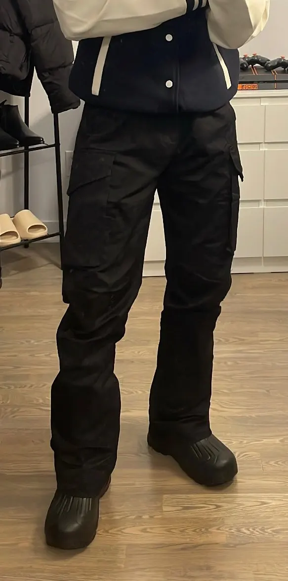 Back Zipper Streetwear Cargo Pants4