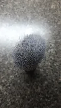 Cepillo de afeitar profesional para hombre, mango de madera, nailon puro, para limpieza de barba, barbero