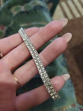 Tobillera plateada y dorada con diamantes de imitación para mujer, pulsera de tobillo con cadena, joyería de boda para pies