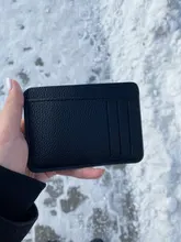 Rfid Cartera de hombre clásica Mini tarjetas de cuero de PU funda, soporte mujeres Banco tarjeta de identificación de crédito fundas de pasaporte Bolso pequeño bolso