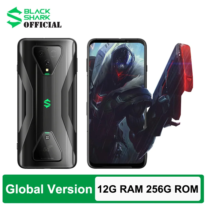 Xiaomi Black Shark 3 смартфон с восьмиядерным процессором Snapdragon 865 ОЗУ 12 Гб ПЗУ 256 ГБ