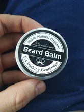 Bálsamo Natural para el crecimiento de la barba, acondicionador de barba Natural para el crecimiento de la barba y cera orgánica de bigote, cuidado de la barba, estilo suave