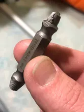 Juego de brocas para extraer tornillos dañados, herramientas de demolición, Extractor de tornillos pelados, fácil de quitar, 6 uds.