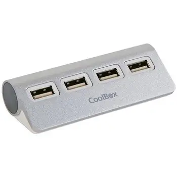 

Hub Coolbox Alu-2 4Ptos Usb2.0 computer networks