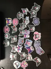 Pegatinas de Anime de dibujos animados, pegatinas de grafiti, diario, equipaje, portátil, PVC, impermeables, 10/30/50/100 Uds.