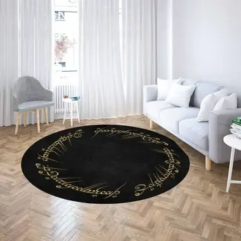 

Power Puff Girls Patterned Round Carpet, Non Slip Floor Carpet,