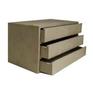 

Ah6140130 MDF mini chest of drawers 3 drawers, 21 х12х12см