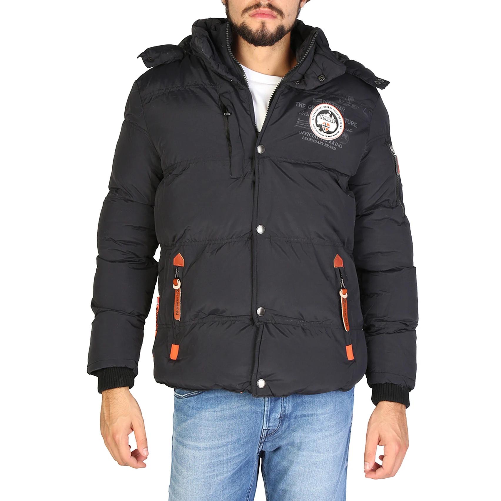 Geographical Norway Verveine_man мужские черные 94063. Цвет: черный, размер: LGeographical Norway8050750389193