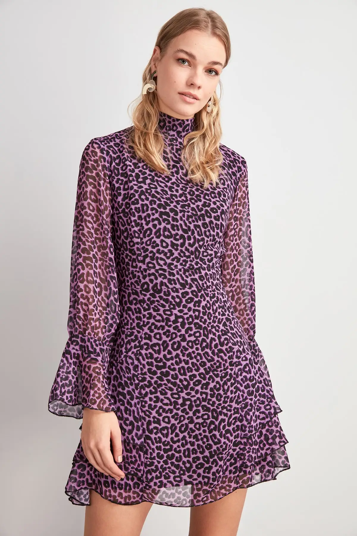 

Trendyol Leopard-print Dress TCLAW19AP0172