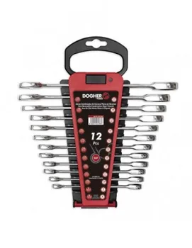 

DOGHER 4557-022 12 PCS GAME COMB. FLAT RATCHET WITHOUT REV