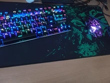 Gaming-Mousepad Gamer Computer Anti-Slip Rakoon Large Rubber Big with Locking-Edge 