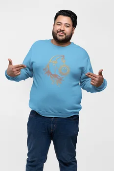 

Angemiel Wear Moon And Sun Blue Men 'S Sweatshirt