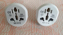 Adaptador de viaje Universal, enchufe eléctrico de Adaptador de enchufe de la UE, AU, UK, americano, americano, Americano, Europeo