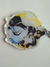 FANGQINGMAO-llavero personalizado de acrílico, charm, transparente, de plástico epoxi, transparente