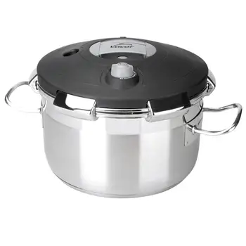 

Pressure cooker Chef Luxe de 18 LTR Lacor (50818) stainless steel 18/10. Shipping from Spain and old 2 warranty