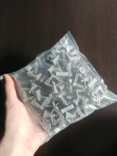 Kit de expansión de ancla de paneles de yeso, con tornillos, autoperforación, pared, perforada, especial para tablero de yeso de plástico y nailon, 100 Uds.