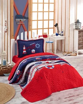 

Single Bed Cover Set Made of 100% Cotton Yarn