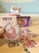 Mohamm-pegatinas decorativas Kawaii de la serie Tiempo Retro, pegatinas personalizadas para diario, papelería, escamas, álbum de recortes, bricolaje