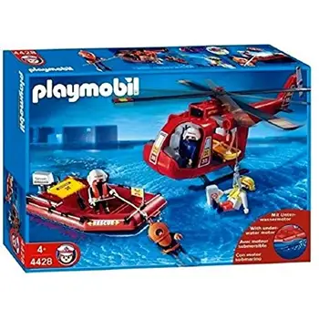 

Playmobil 4428-helicopter and rescue boat