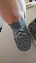 Zapatos antideslizantes para niño, zapatillas de deporte de tacto suave de parte inferior de goma para bebé, deportivas planas de sport, calzado de talla para niño y niña