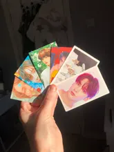 30 unids/set Kpop ATEEZ Lomo tarjeta niños perdidos GOT7 dos veces TXT NCT 2020 ITZY ENHYPEN HD impresión fotográfica álbum photocard para los fans regalos
