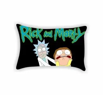 Подушка Rick and Morty/ Рик и Морти №8 Картинка с двух сторон | Дом сад
