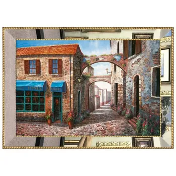 

Luxury Mirror Framed Digital Glass Canvas Painting 45 * 60 cm