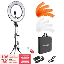 Neewer LED Ring Light Kit 18 Inch Ring Lamp Photo Light Ring for YouTube Makeup Studio Photography Ringlight with Light Stand