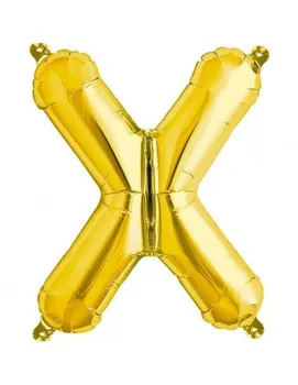

Balloon Letter X 86cm Gold-Foil Polyamide-NSB00271