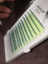 False-Lashes HBZGTLAD Curl 8-15mm Blue Yellow C/D Brand-New
