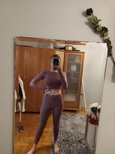 Conjunto de yoga sin costuras para mujer, ropa deportiva para entrenamiento, gimnasio, top corto de manga larga para ejercicio, mallas de cintura alta, 2/3/5 uds.