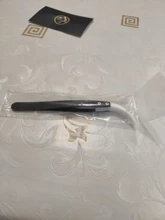 Pinzas cerámicas antiestáticas para cigarrillo electrónico de acero inoxidable, pinzas Cerámicas Industriales con aislamiento recto, Punta curva