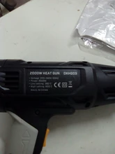 DEKO-pistola de calor eléctrica avanzada, 220V, 2000W, 2 temperaturas variables, con cuatro boquillas, accesorios, herramienta eléctrica