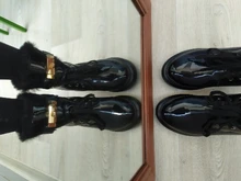 Ankle-Boots Sneakers Warm-Shoes High-Top Women Winter Short Black/sliver LEOSOXS No 