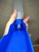 Botella de agua portátil de plástico para perros y mascotas, Bol plegable de viaje al aire libre, alimentador de agua potable, 250ml/500ml