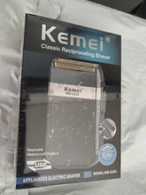 Afeitadora eléctrica para hombres, máquina de afeitar con cuchilla doble, inalámbrica de vaivén, impermeable y recargable por USB, cortadora apta para peluquero