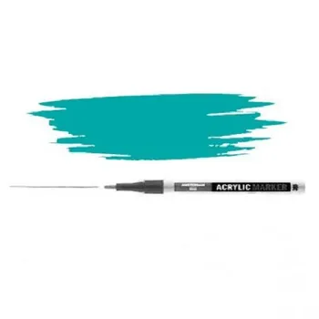 

MARKER ACRYLIC AMSTERDAM TIPPED 1-2 MM TURQUOISE GREEN COLOR