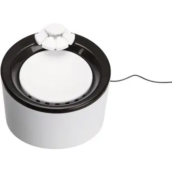 

Automatic water dispenser TRIXIE Threefold Flow - 2 L-black and White-For dogs