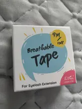 FUNMIX-Cinta de respiración para pestañas injertadas, cinta de aislamiento con agujeros, transpirable, resistente, 4 Uds.