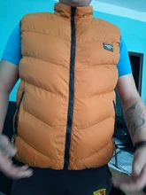 Chaleco térmico de algodón para hombre, chaqueta sin mangas a la moda, suave e informal, grueso, 8XL, primavera