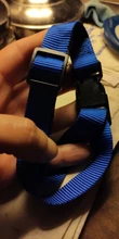 Collar de nailon para perros medianos y pequeños, hebilla de pinza resistente, para Chihuahua, rojo, negro, Azul, Morado, 20