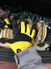 OZERO-guantes de trabajo mecánicos flexibles, Extra Grip Unisex, protección de seguridad para soldadura, jardín, motocicletas deportivas, 9022