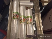SaengQ LIFE-bolsas de vacío para almacenamiento de alimentos, sellador al vacío para cocina, larga duración, 12, 15, 20, 25, 30cm x 500cm, 5 rollos por lote