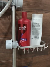 Basket Storage-Rack Bathroom-Shelf Kitchen Holder Drainage Adjustable Black White Faucet