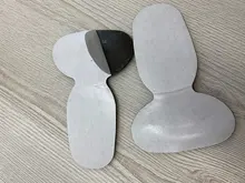 1 par Durable T-forma hilo más grueso en la parte posterior del pie ropa engomada alta tacones suave antideslizante de zapato cojín Accesorios