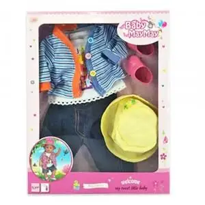 

Doll dress 43-46 cm with accessories FT toy articles created Manual