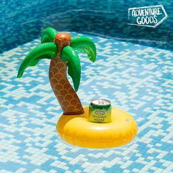 

Adventure Goods Palm tree Island Inflatable Can Holder
