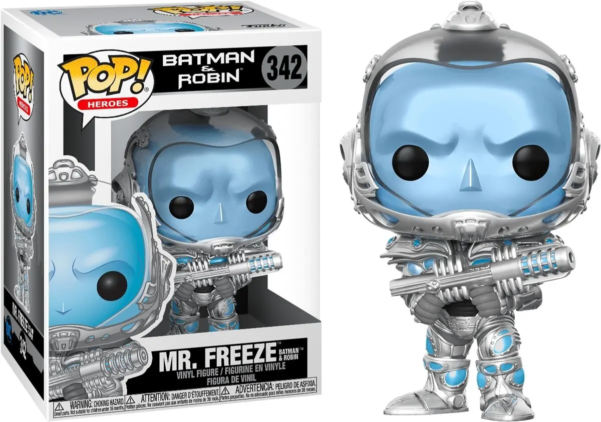 47710 FUNKO POP! Герои: Бэтмен и Робин-Мистер фриз оригинал коллекция ребенок девочка