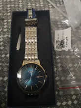 LIGE-Reloj de lujo con correa de acero dorado rosa para mujer, accesorio de pulsera resistente al agua, de marca superior