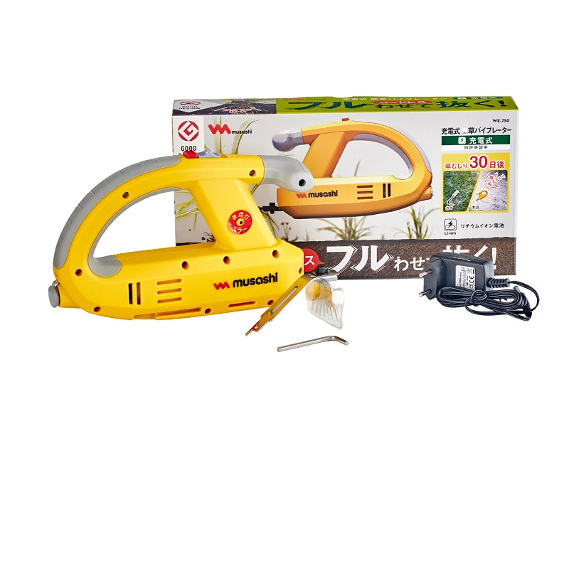Musashi we-750 ручная аккумуляторная прополочная машинка «легкая прополка. Ручная прополочная электрическая машина. Электрический пропалыватель сорняков. Электрическая прополочная машинка. Ручная прополочная машинка.